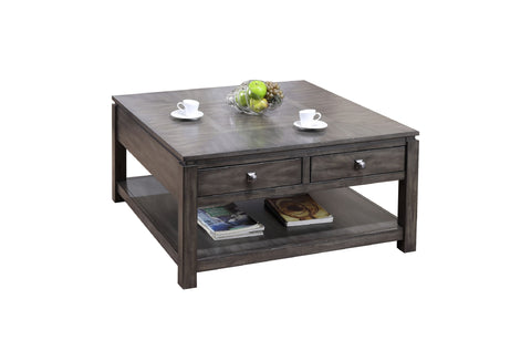 LANCASTER 40" SQUARE COFFEE TABLE  - T2-LC140C