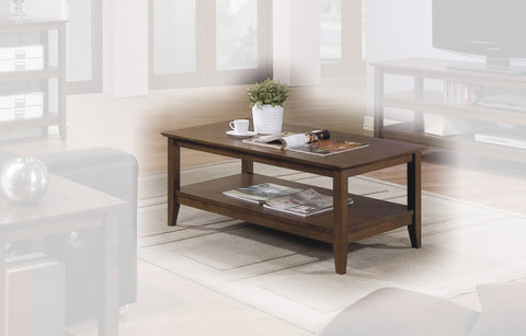 Quadra Coffee Table Walnut - T2-Q100C