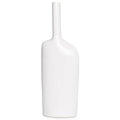 vendor-unknown Home Accents Alba Long Neck Tall Vase white (5349672911001)