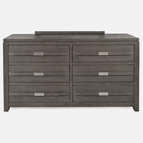 Altamonte 6-Drawer Dresser - Brushed Grey - Greater Vancouver Furniture