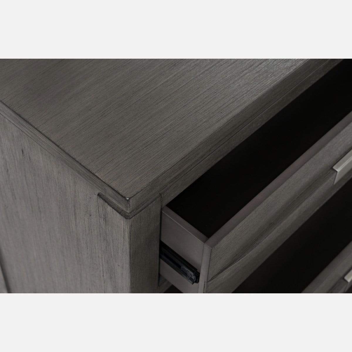 vendor-unknown Bed Room Altamonte 6-Drawer Dresser - Brushed Grey (5349866799257)
