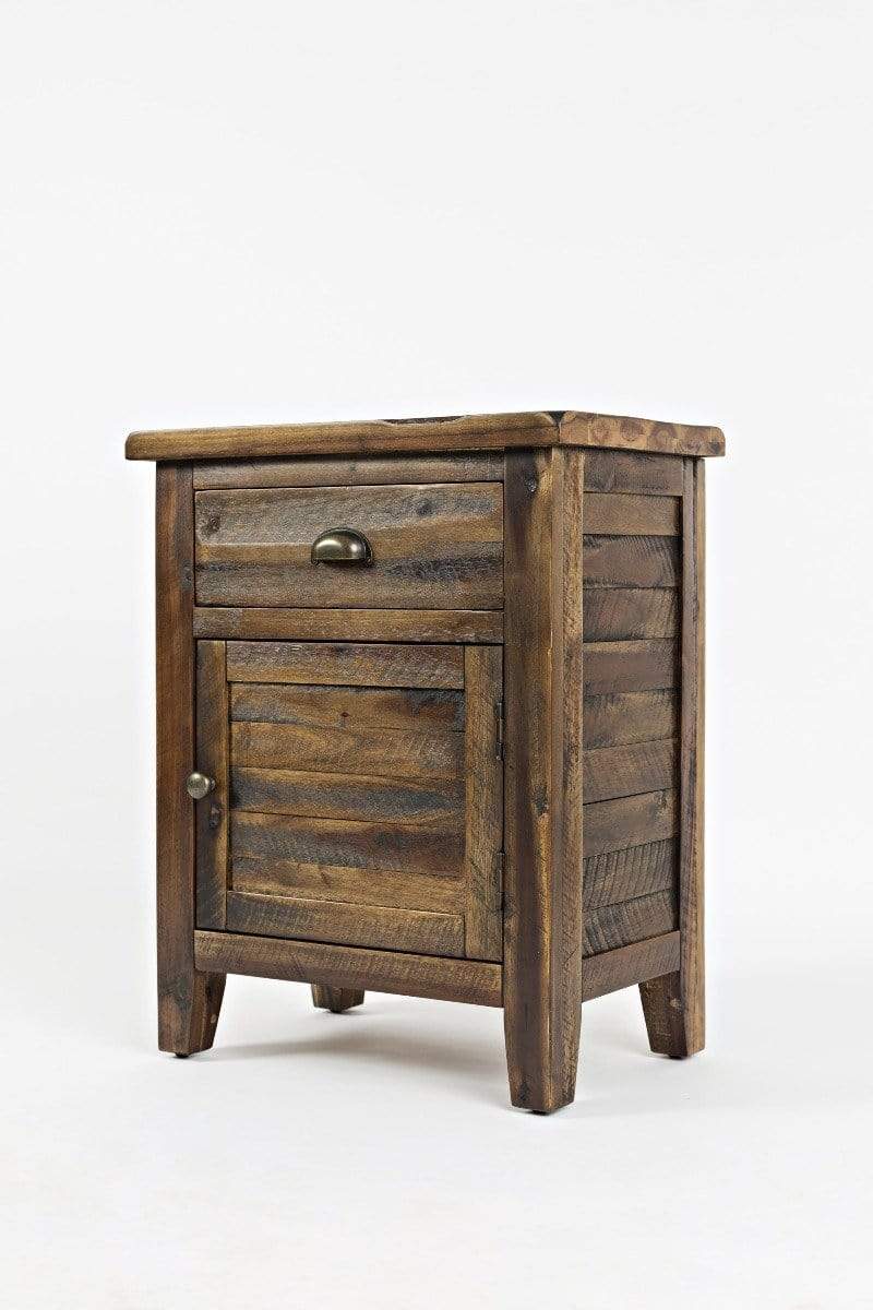 vendor-unknown Living Room Artisan's Craft Accent Table - Brown (5349705744537)