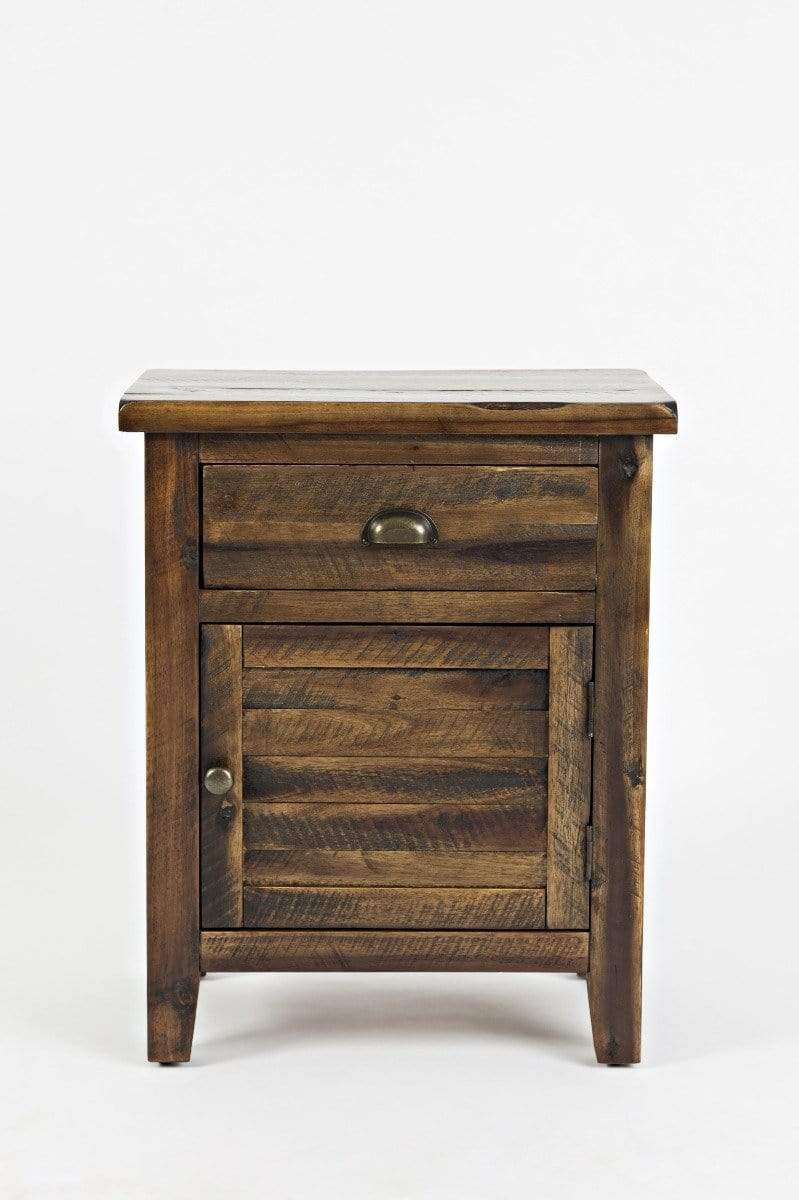 vendor-unknown Living Room Artisan's Craft Accent Table - Brown (5349705744537)