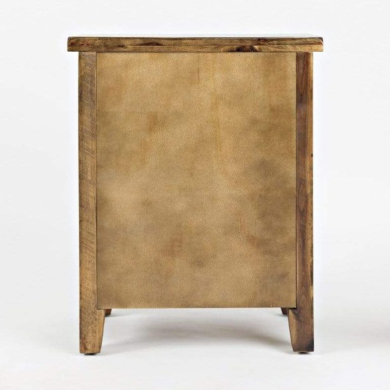 vendor-unknown Living Room Artisan's Craft Accent Table - Brown (5349705744537)