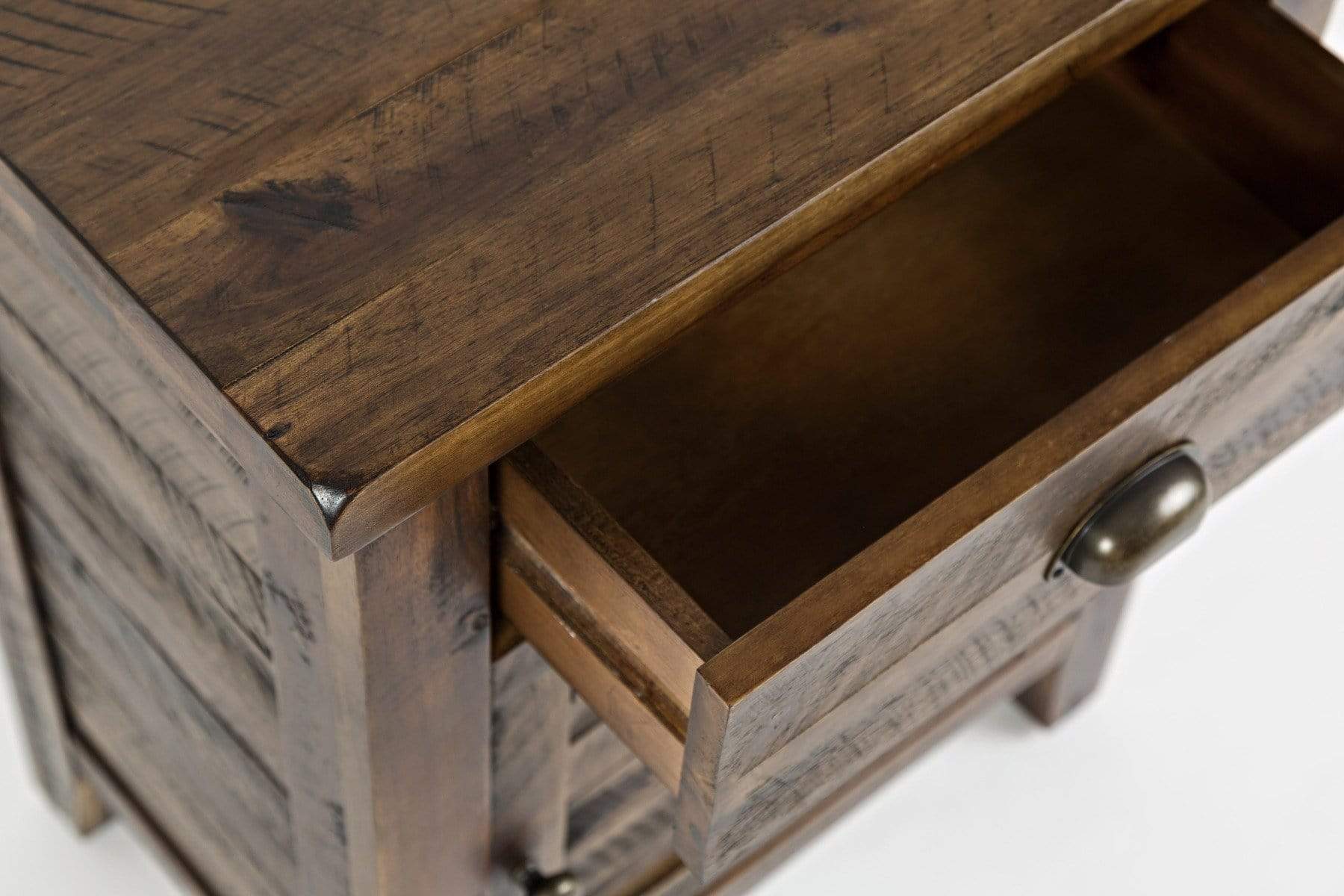 vendor-unknown Living Room Artisan's Craft Accent Table - Brown (5349705744537)