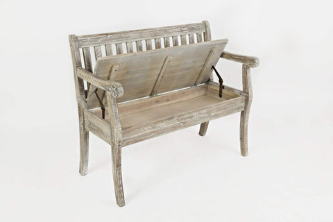 vendor-unknown Living Room Artisan's Craft Storage Bench 1743-42 (5349684412569)