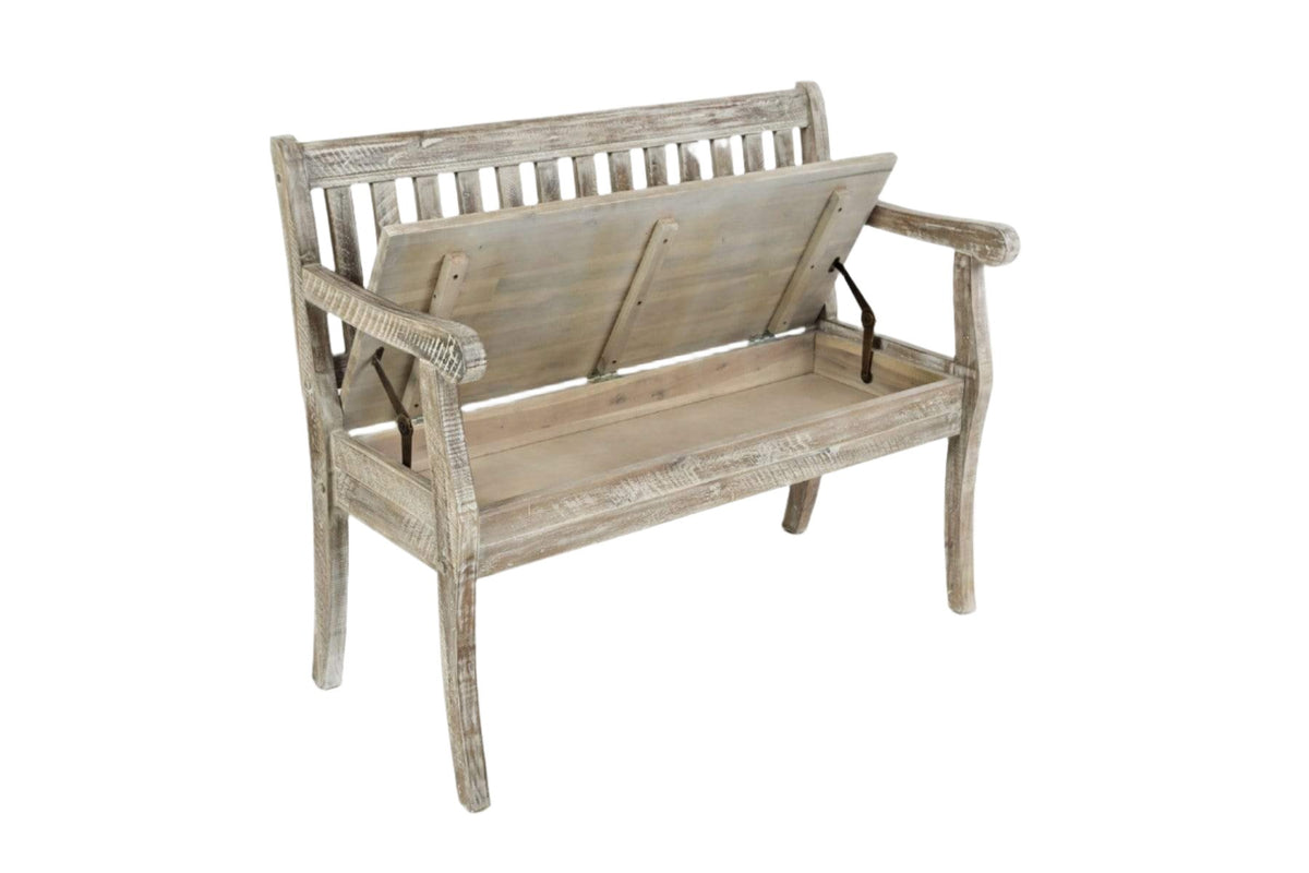 vendor-unknown Living Room Artisan's Craft Storage Bench 1743-42 (5349684412569)