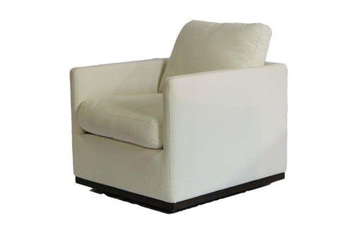 FLOOR MODEL Astro Swivel Accent Chair - Beige