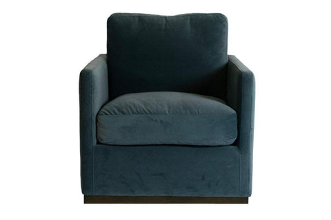 Astro Swivel Accent Chair - Grey