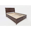 vendor-unknown Clearance Avignon Storage Bed-Queen- FLOOR MODEL AS IS (5349910282393)