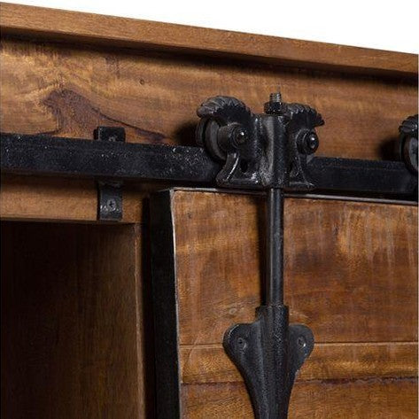 vendor-unknown Home Accents Barn Door Book Case (5349670453401)