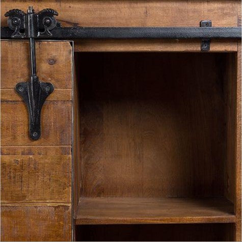 vendor-unknown Home Accents Barn Door Book Case (5349670453401)