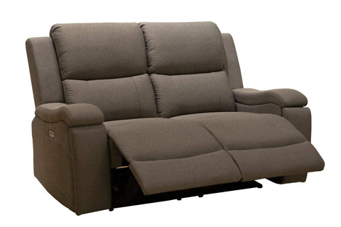 Clinton Manual Recliner loveseat - Silver Pepper