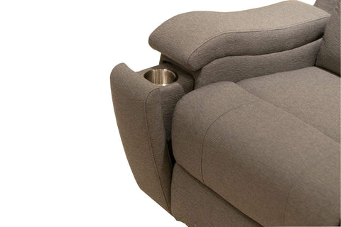 Clinton Manual Recliner loveseat - Silver Pepper