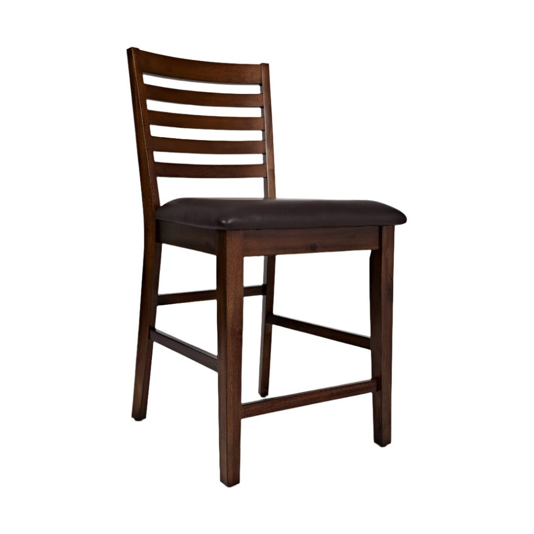 vendor-unknown Kitchen & Dining Coolidge Corner Ladderback Counter Stool (5349707579545)