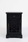vendor-unknown Living Room Craftsman chairside table black (5349703123097)