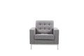 vendor-unknown Living Room Ditto Chair - Grey (5349486854297)