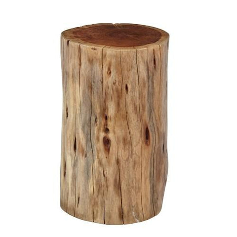 vendor-unknown Global Archive Hardwood Stump Accent Table (5349708693657)