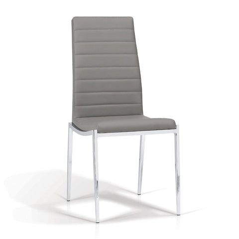 Floor Model Hazel - dining chair synthetic leather slate