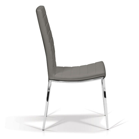 Floor Model Hazel - dining chair synthetic leather slate