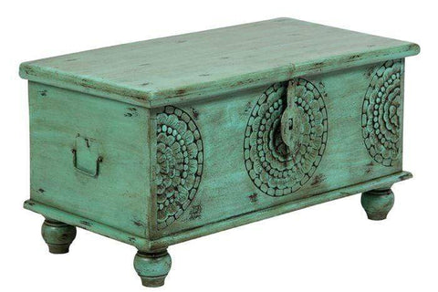 vendor-unknown Living Room Leelo Coffee Table Trunk green (5349675237529)
