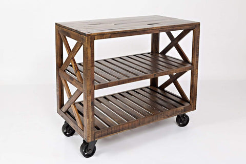 vendor-unknown Home Accents Loftworks 36" Trolley Cart (5349666947225)