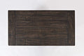 vendor-unknown Home Accents Madison County 32''  Barn Door Accent Cabinet - Vintage Brown (5349685821593)