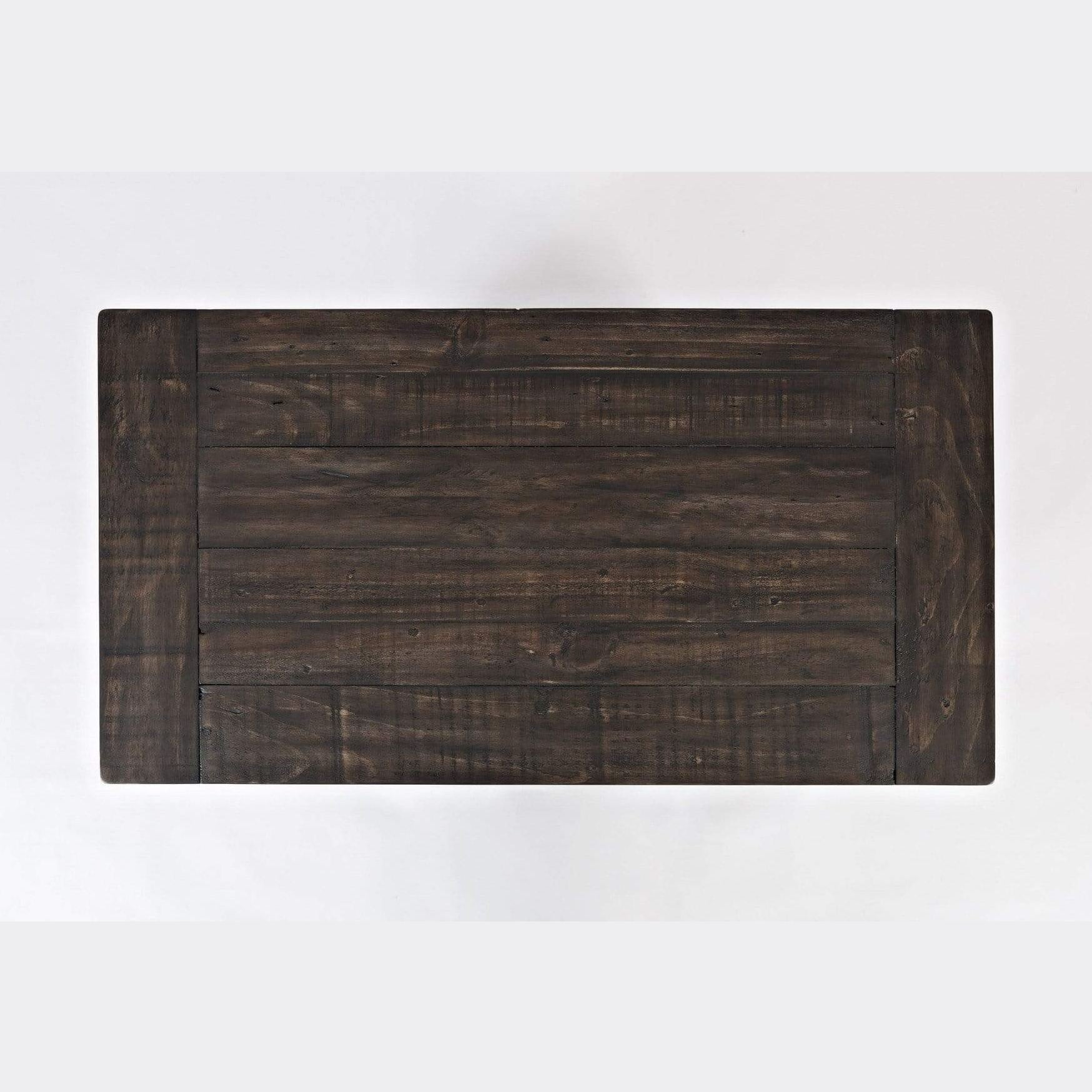 vendor-unknown Home Accents Madison County 32''  Barn Door Accent Cabinet - Vintage Brown (5349685821593)
