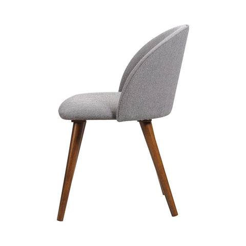 Malone Upholstered Dining Chair Grey