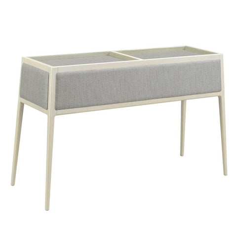 MARCELLA SOFA TABLE WITH TEMPERED GLASS