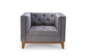 vendor-unknown Living Room Prado Chair grey (5349469028505)