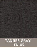 vendor-unknown Living Room Roma Leather Gel Sectional - Tanner Grey (5349680873625)