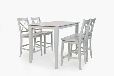 vendor-unknown Kitchen & Dining Simplicity Counter Height Dining Table 252-54 (5349994463385)