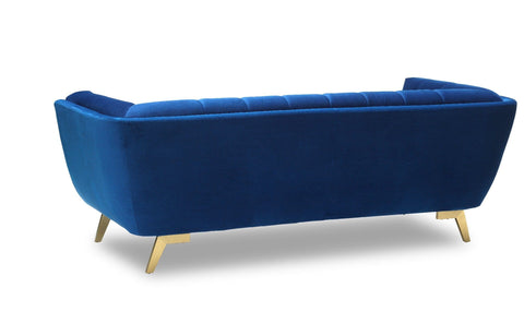 Yaletown Mid Century Sofa - Royal Blue #66